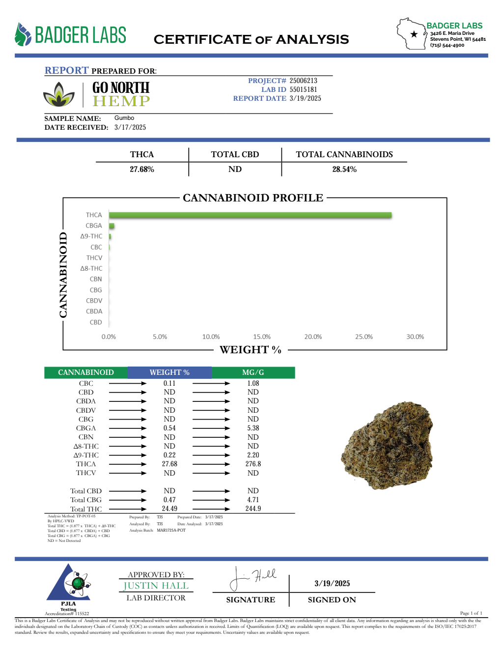 GUMBO — wholesale indica flower
